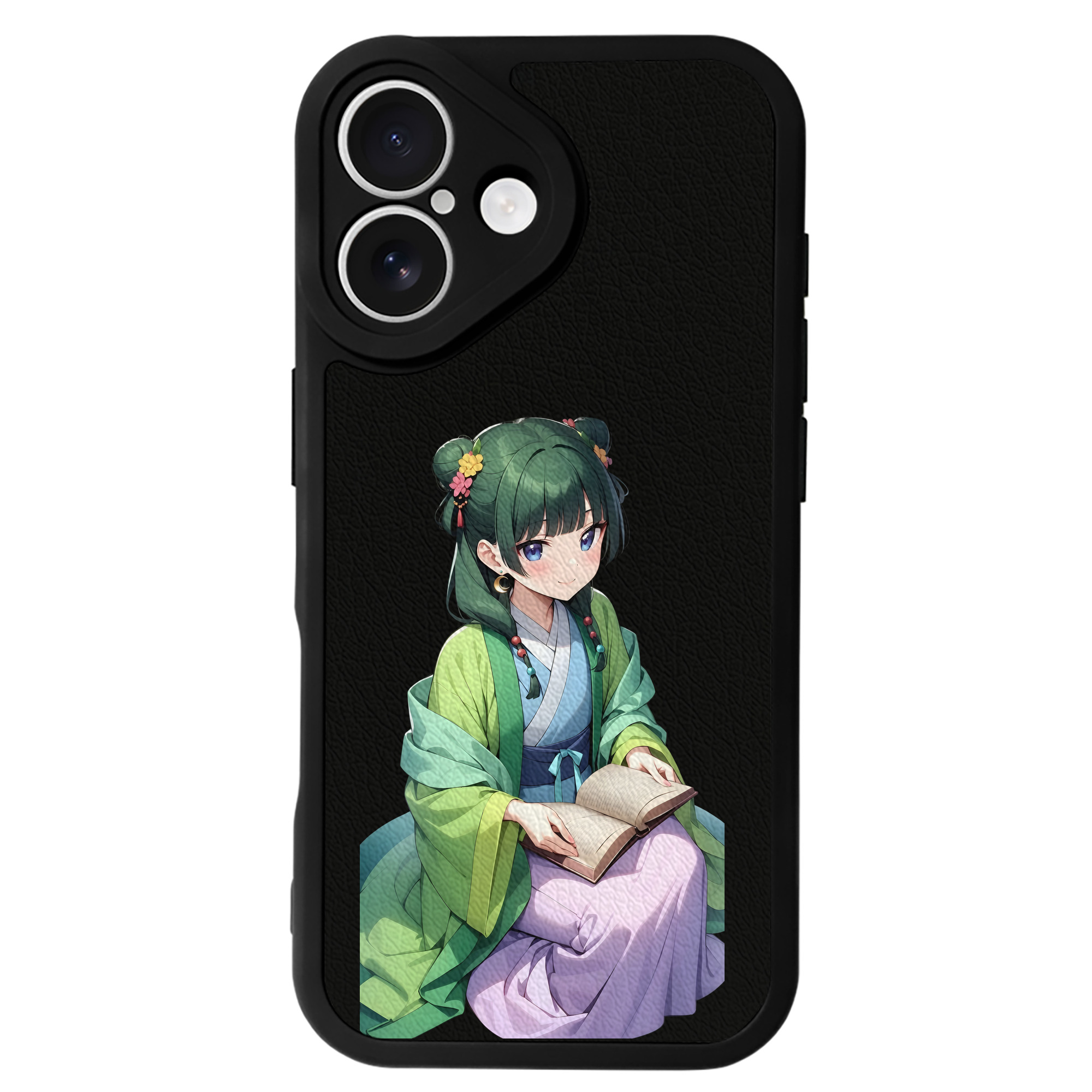 薬屋のひとりごと The Apothecary Diaries 【iPhone 16シリーズ対応】シリコンスマホケース（レザー調） 材質：シリコン